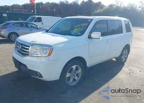 2014 Honda Pilot Ex-L from USA, damaged, VIN 5FNYF3H78EB006559